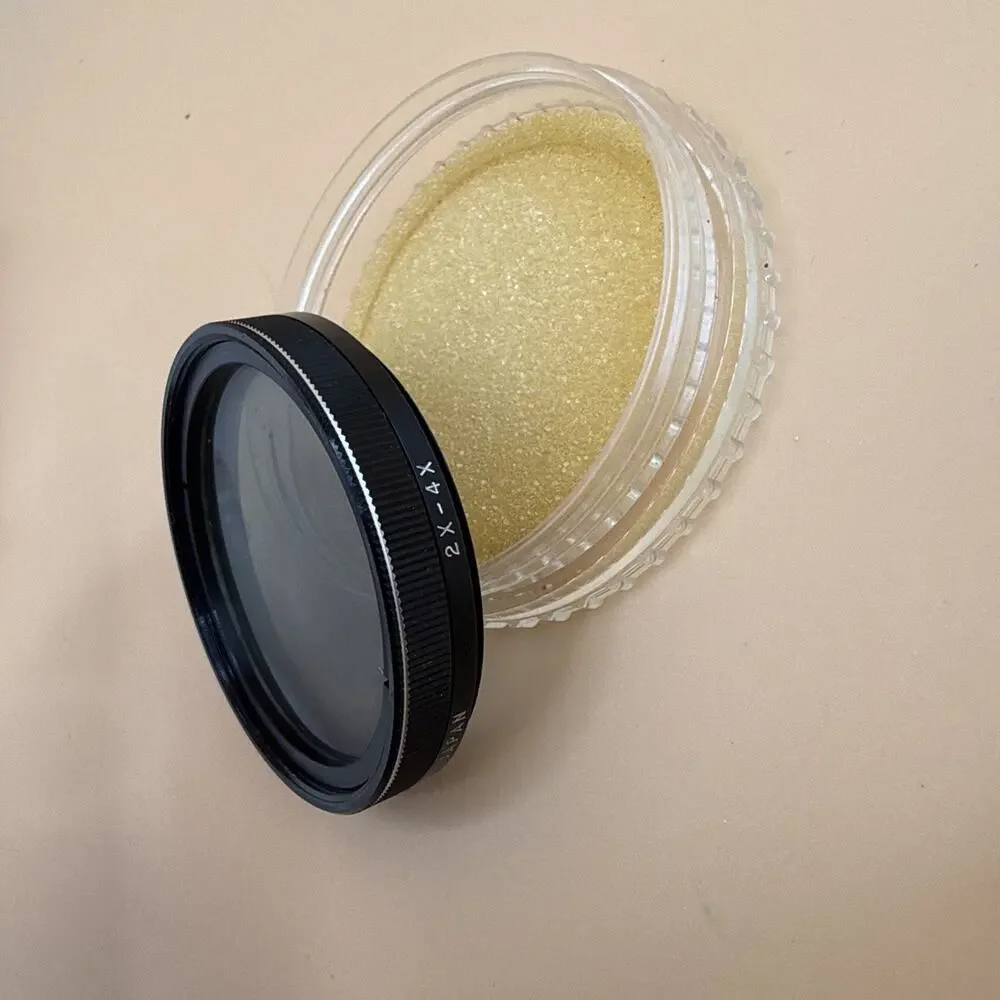 Vtg Vivitar 55mm Camera Lens Polarizing Filter VI & Color Corrector 80B Japan